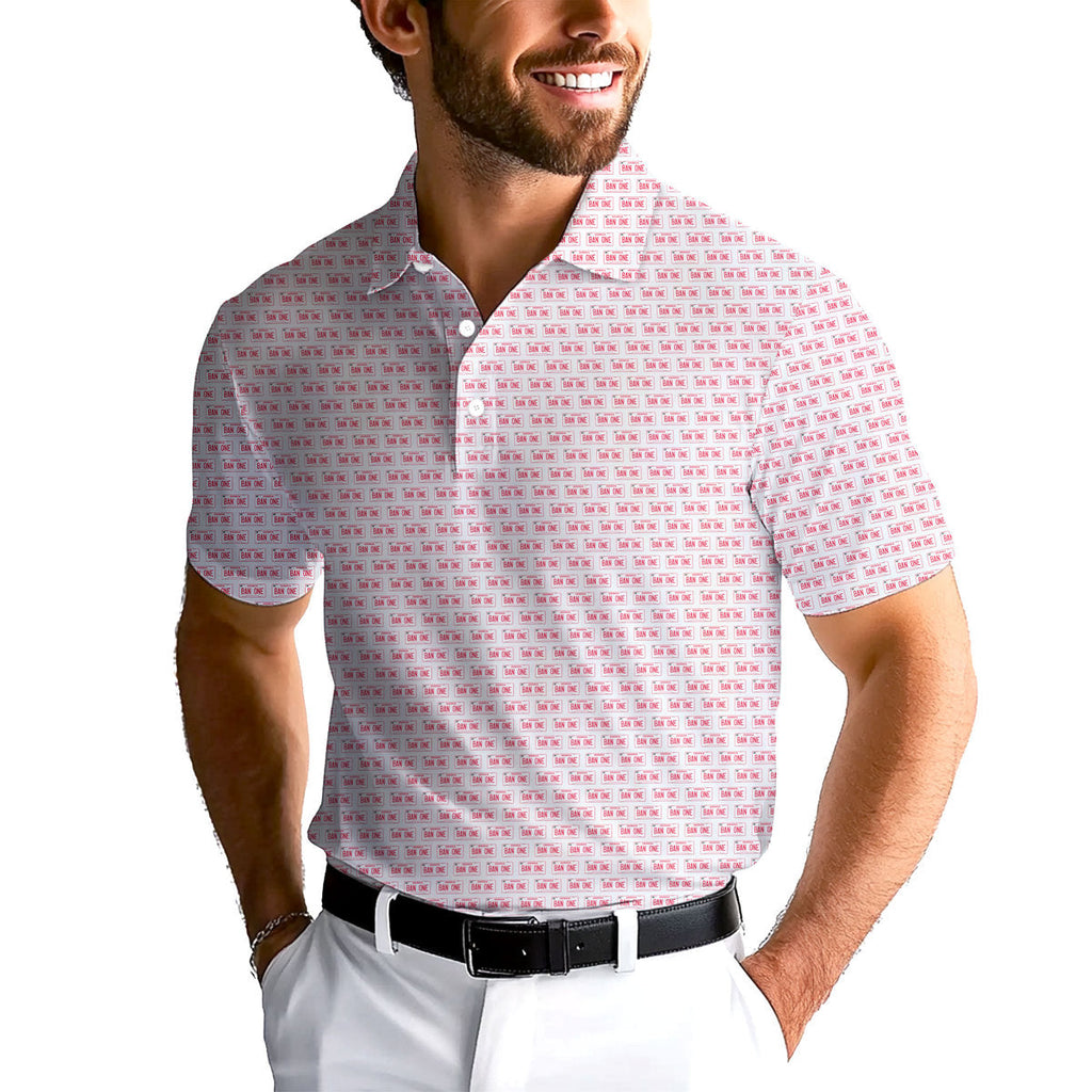 Ban One-Polo Shirt For Men-Gerbera Prints