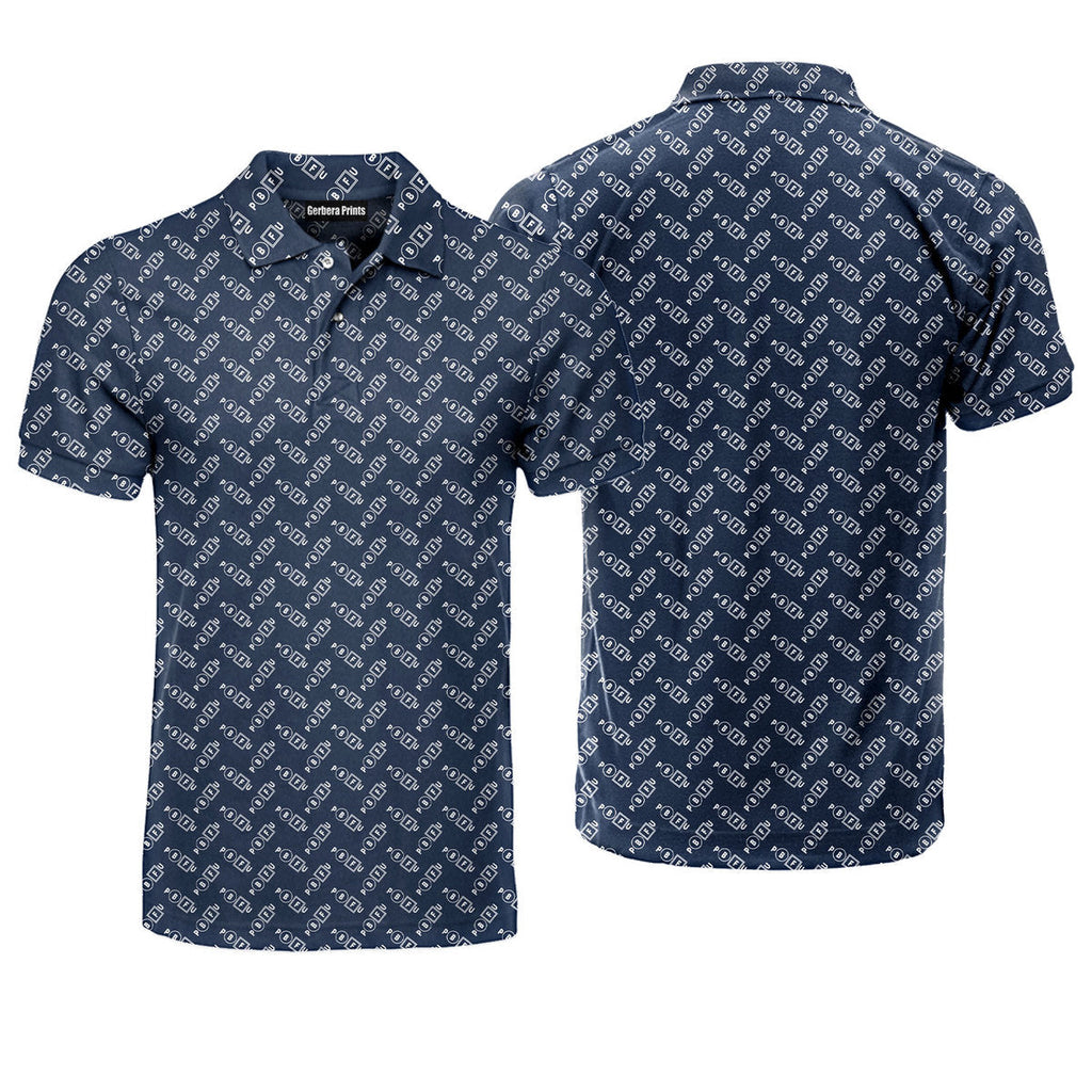 PBFU Post Birdie F*$@ Up - Funny Golf Polo Shirt-Polo Shirt For Men-Gerbera Prints