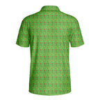 Picklesgreen Pickleball Big Dill - Golf Polo Shirt-Polo Shirt For Men-Gerbera Prints