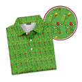 Picklesgreen Pickleball Big Dill - Golf Polo Shirt-Polo Shirt For Men-Gerbera Prints