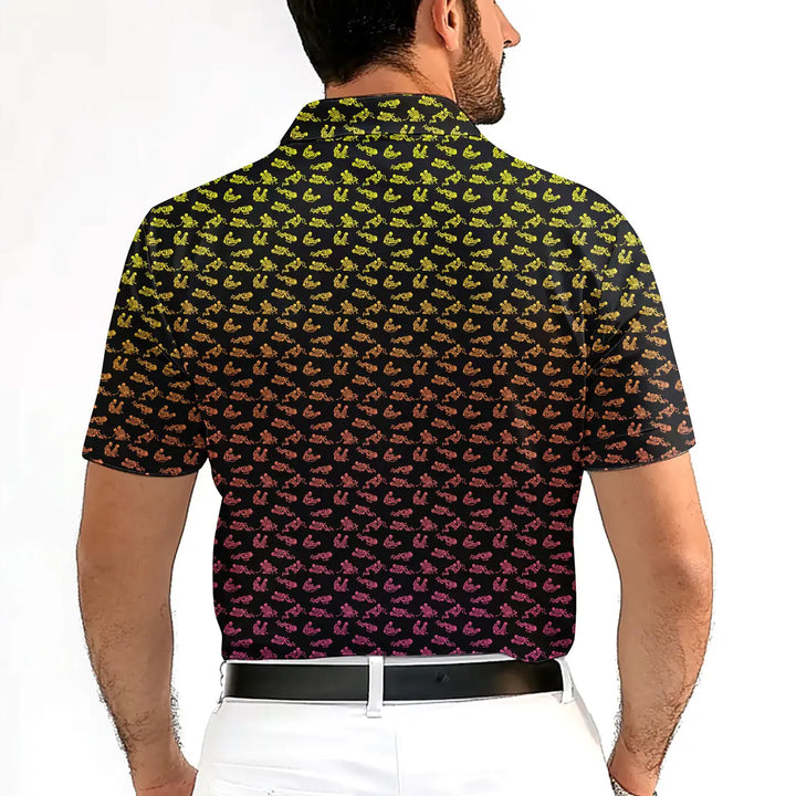 Skeleton Endless Love - Funny Golf Polo Shirt Premium 