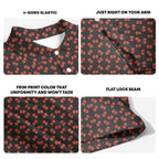 69 Number Black-Polo Shirt For Men-Gerbera Prints