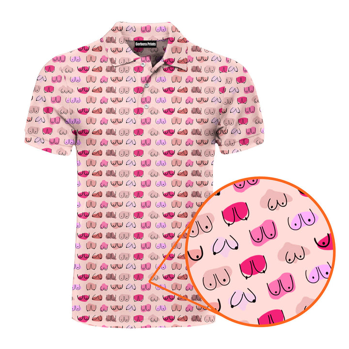 My Breast Look Great Don't They - Funny Golf Polo Shirt