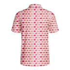 My Eyes Are Up Here But My Bust Look Great Don't They-Polo Shirt For Men-Gerbera Prints