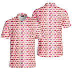 My Eyes Are Up Here But My Bust Look Great Don't They-Polo Shirt For Men-Gerbera Prints