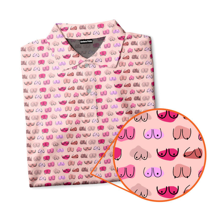 My Breast Look Great Don't They - Funny Golf Polo Shirt