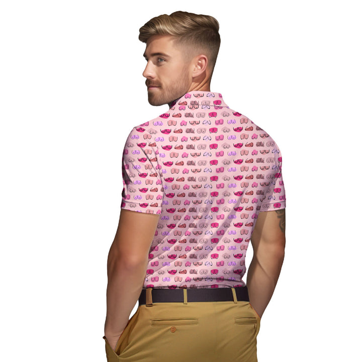 My Breast Look Great Don't They - Funny Golf Polo Shirt