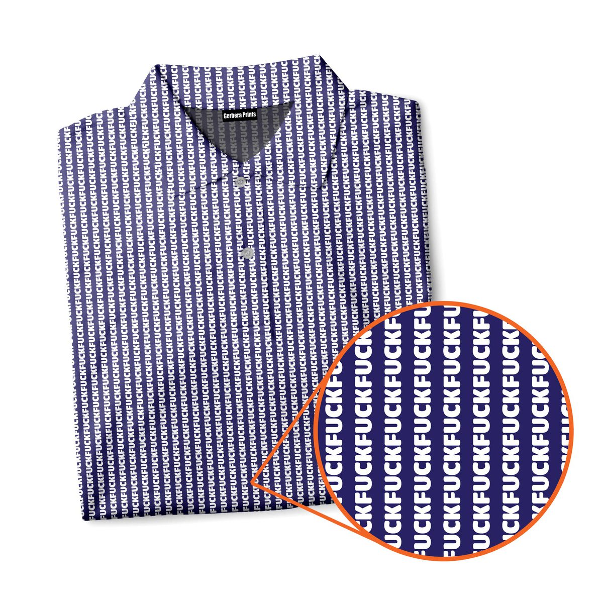 No F*cks Given Striped - Funny Golf Polo Shirt