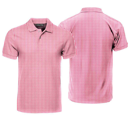 No F*cks Given Striped - Funny Golf Polo