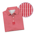 No F*cks Given Striped Polo Shirt For Men