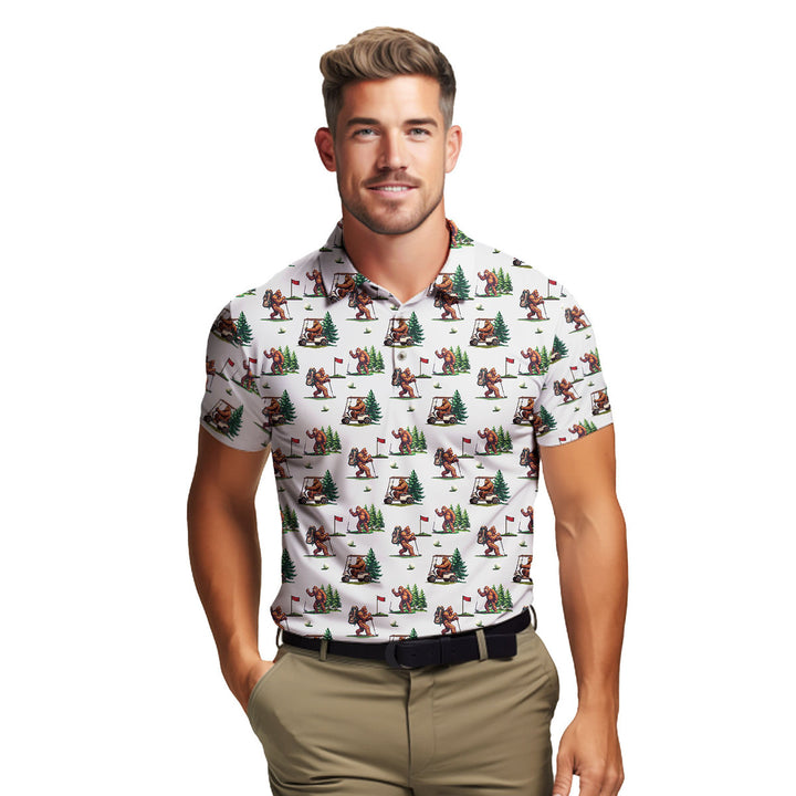 Bigfoot Golf Polo Shirt - Golf Polo Shirt