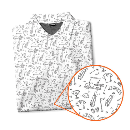 Doodle Golf - Golf Polo Shirt