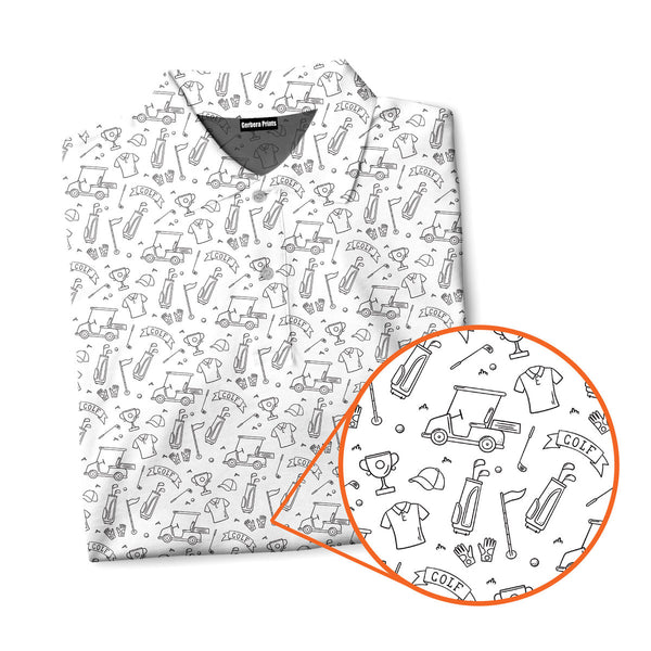 Doodle Golf - Golf Polo Shirt