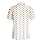 Friendly Hello-Polo Shirt For Men-Gerbera Prints