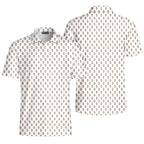 Friendly Hello-Polo Shirt For Men-Gerbera Prints