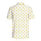 Chick Magnet-Polo Shirt For Men-Gerbera Prints