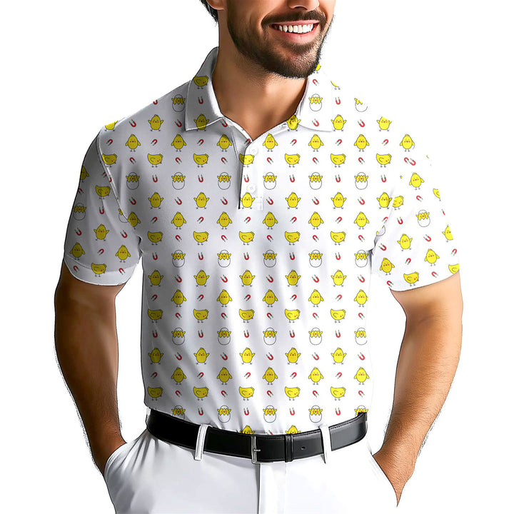 Chick Magnet - Funny Golf Polo Shirt Premium