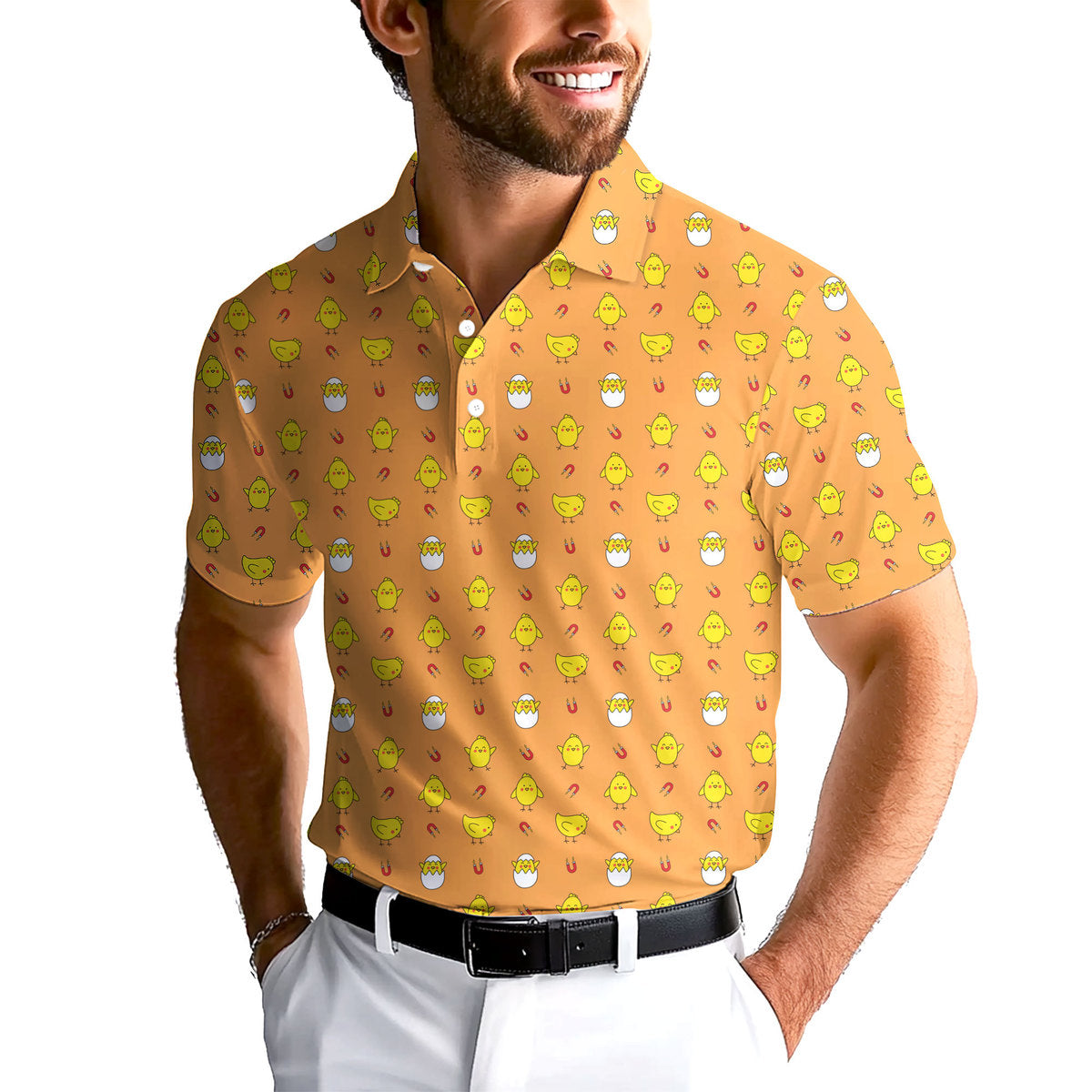 Chick Magnet - Funny Golf Polo Shirt Premium
