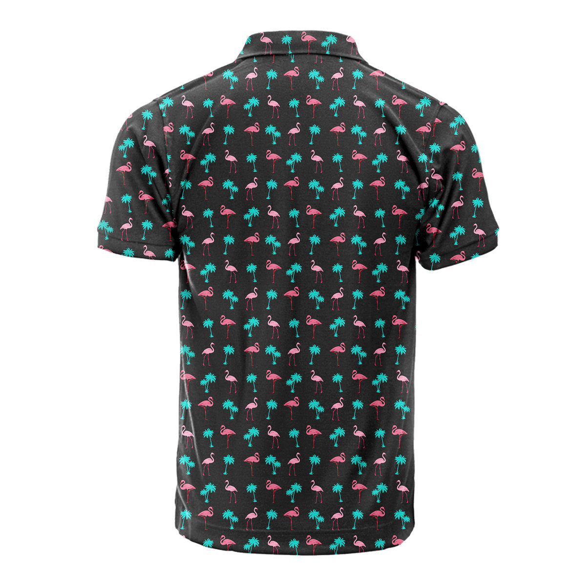 Flamingo - Golf Polo Shirt