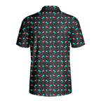 Flamingo - Golf Polo Shirt-Polo Shirt For Men-Gerbera Prints