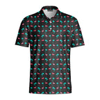 Flamingo - Golf Polo Shirt-Polo Shirt For Men-Gerbera Prints