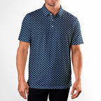 The City Of Lights - Golf Polo Shirt-Polo Shirt For Men-Gerbera Prints