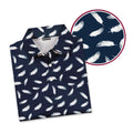 White Feather - Golf Polo Shirt-Polo Shirt For Men-Gerbera Prints