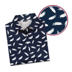 White Feather - Golf Polo Shirt-Polo Shirt For Men-Gerbera Prints