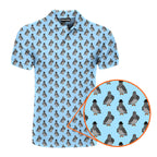 Funny Pigeon - Funny Golf Polo Shirt-Polo Shirt For Men-Gerbera Prints