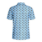 Funny Pigeon-Polo Shirt For Men-Gerbera Prints