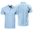 Funny Birdie Fingers Skeleton - Funny Golf Polo Shirt-Polo Shirt For Men-Gerbera Prints