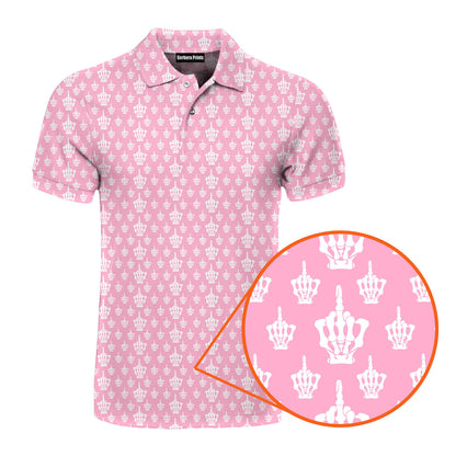 Funny Birdie Fingers Skeleton - Funny Golf Polo Shirt