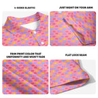 Snuggle Pups-Polo Shirt For Men-Gerbera Prints