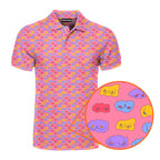 Snuggle Pups - Funny Golf Polo Shirt-Polo Shirt For Men-Gerbera Prints