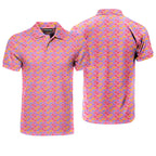 Snuggle Pups - Funny Golf Polo Shirt-Polo Shirt For Men-Gerbera Prints