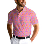 Snuggle Pups-Polo Shirt For Men-Gerbera Prints