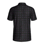 Teachings On Desire-Polo Shirt For Men-Gerbera Prints