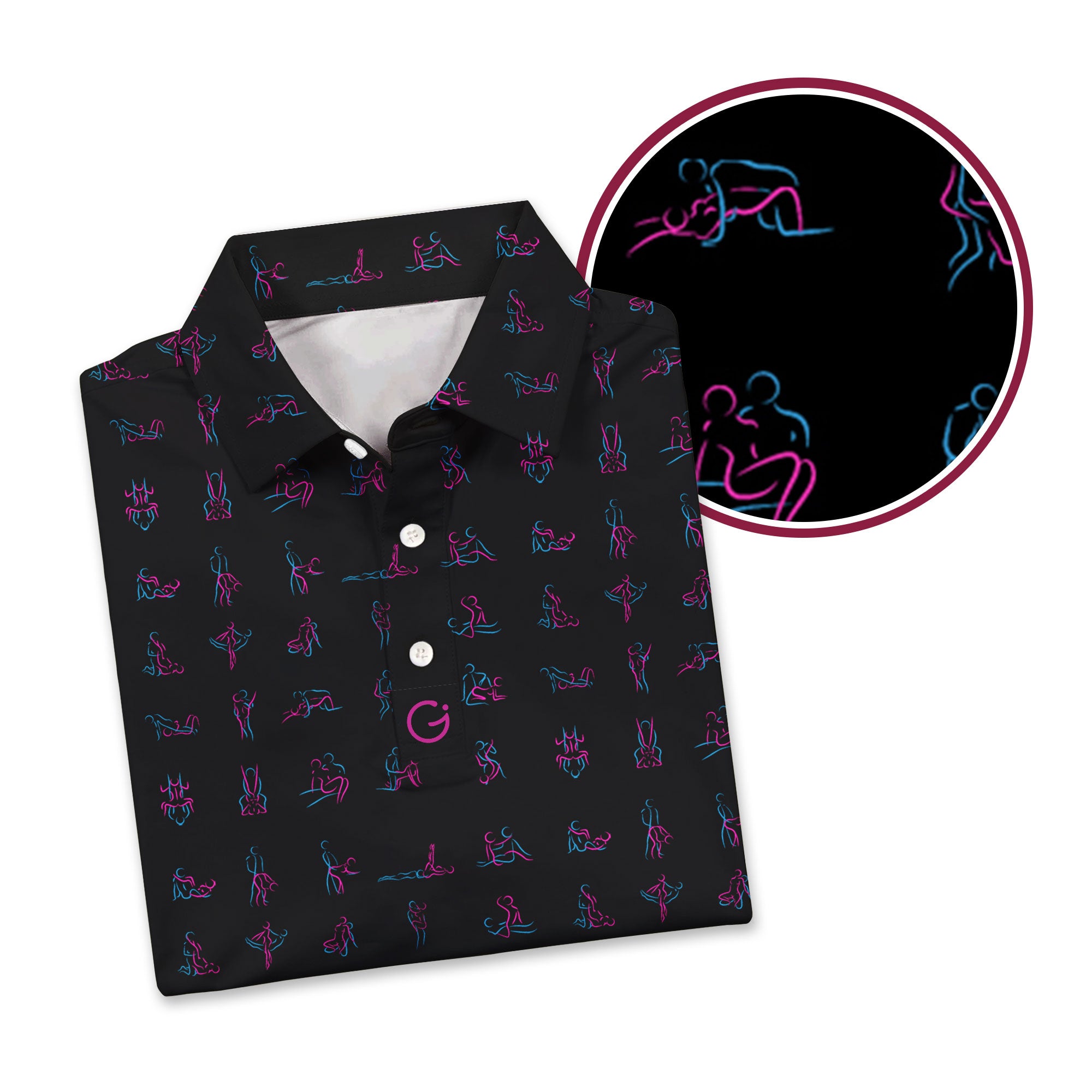 Kama Sutra - Funny Golf Polo Shirt