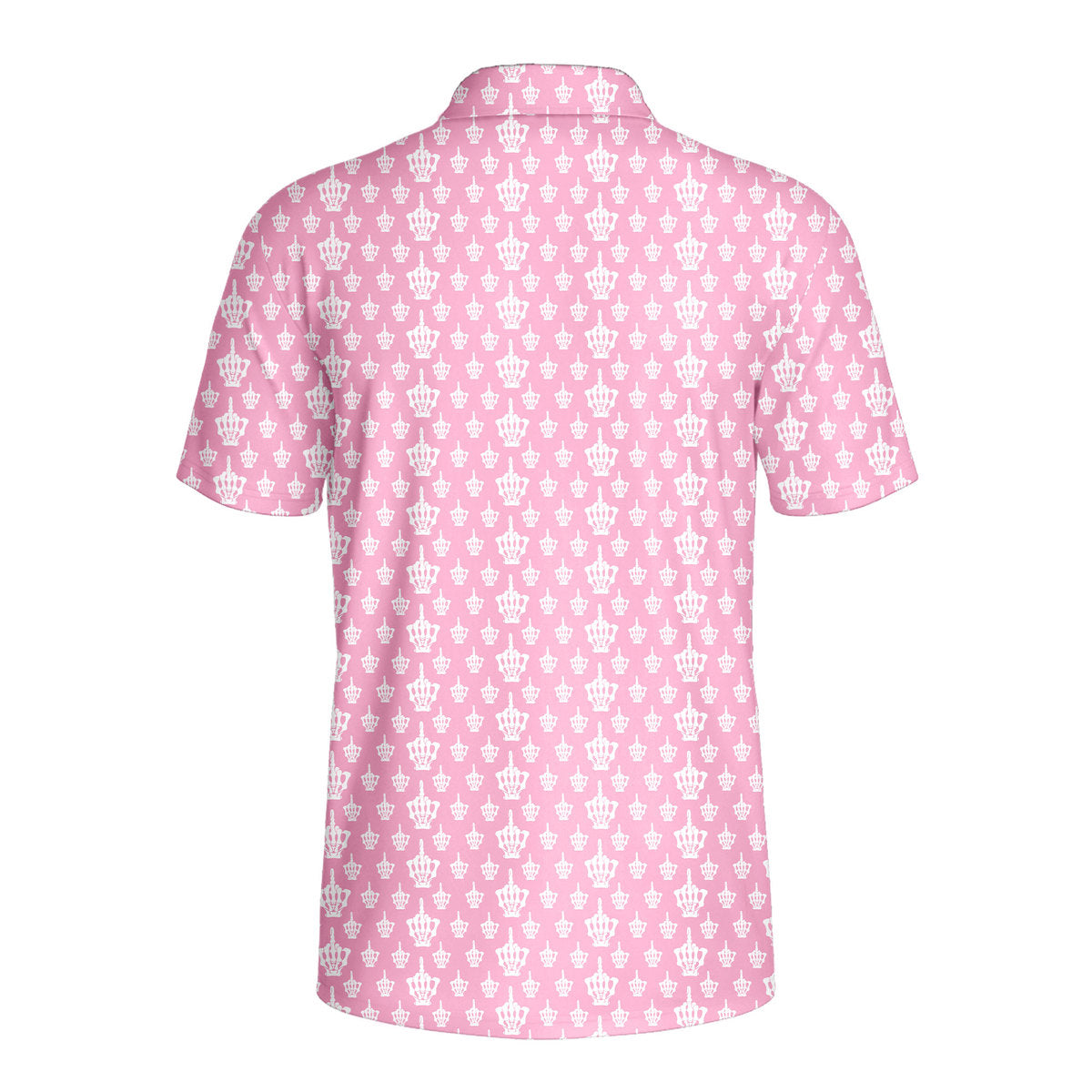 Funny Birdie Fingers Skeleton-Polo Shirt For Men-Gerbera Prints