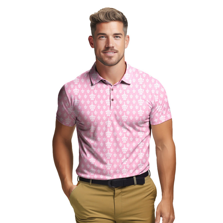 Funny Birdie Fingers Skeleton - Funny Golf Polo Shirt