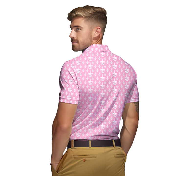 Funny Birdie Fingers Skeleton - Funny Golf Polo Shirt