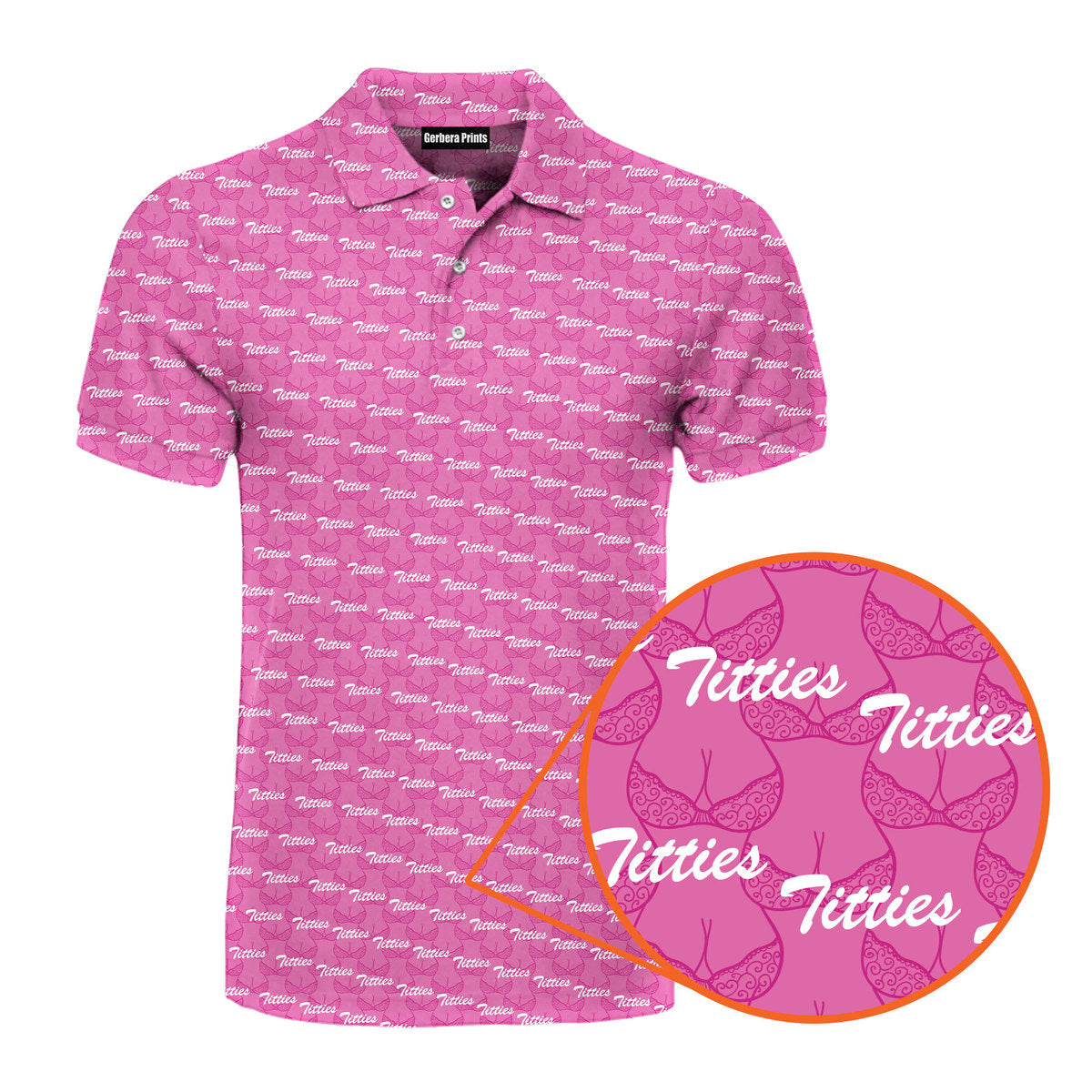 Bumper McGee - Funny Golf Polo Shirt