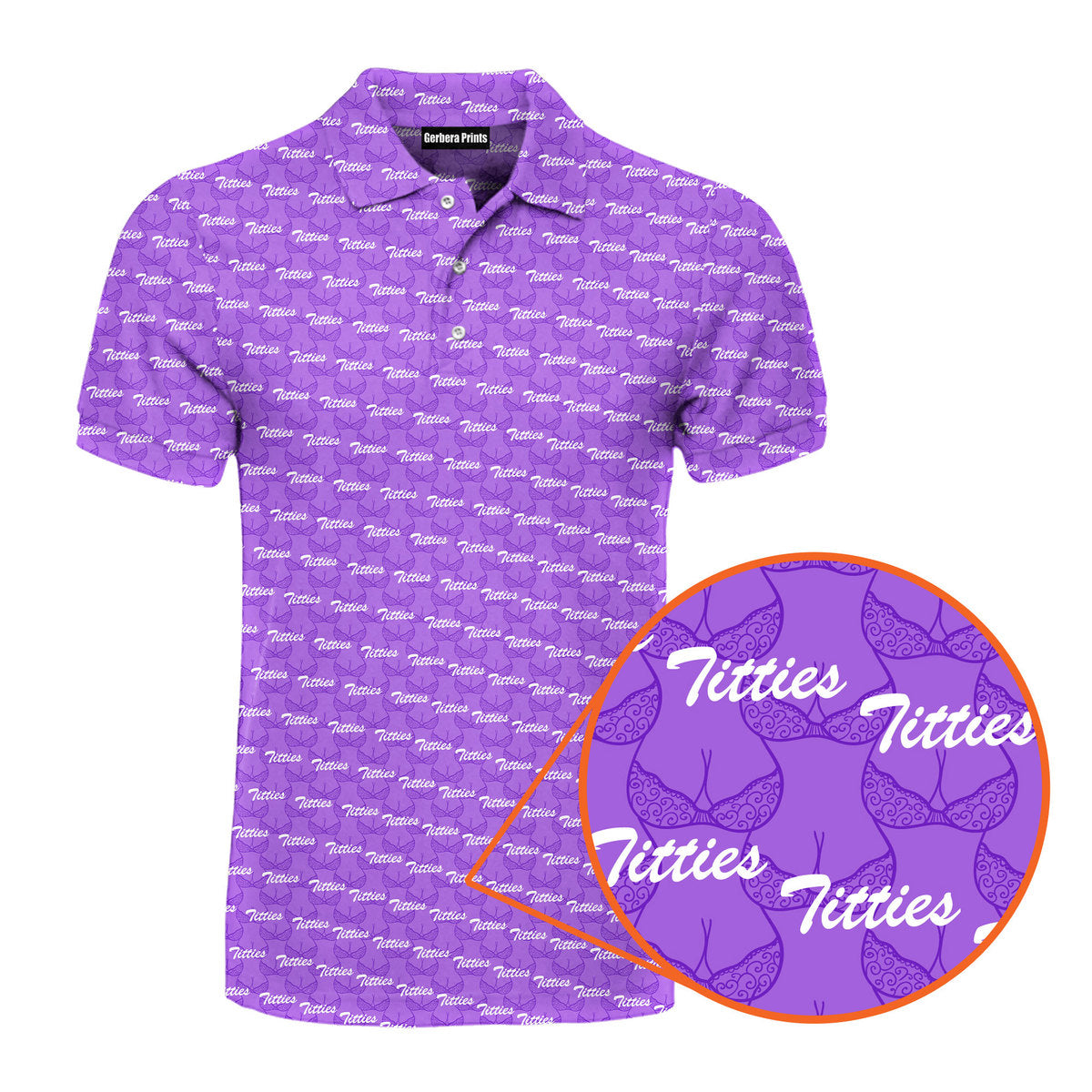 Bumper McGee - Funny Golf Polo Shirt