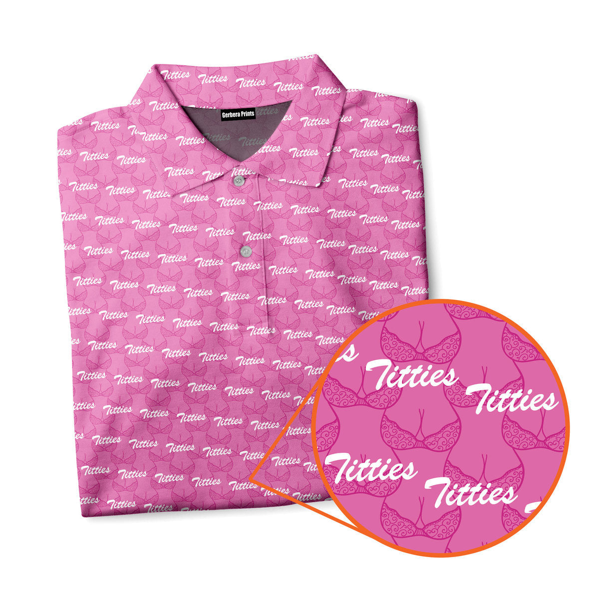 Bumper McGee - Funny Golf Polo Shirt
