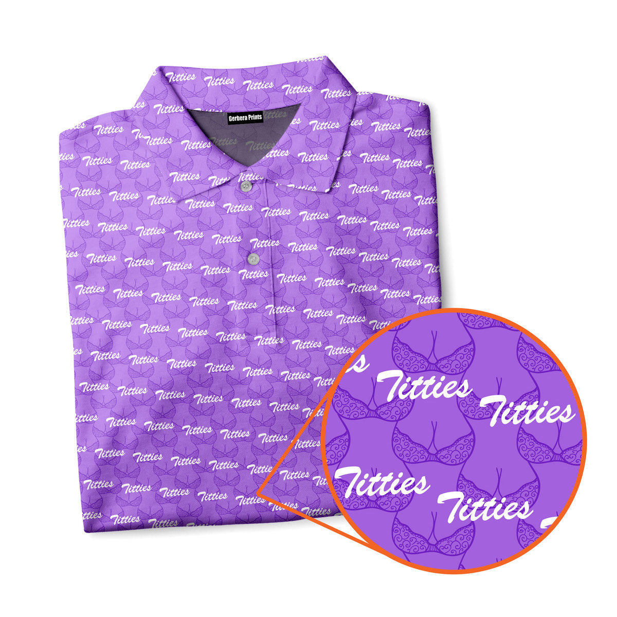 Bumper McGee - Funny Golf Polo Shirt