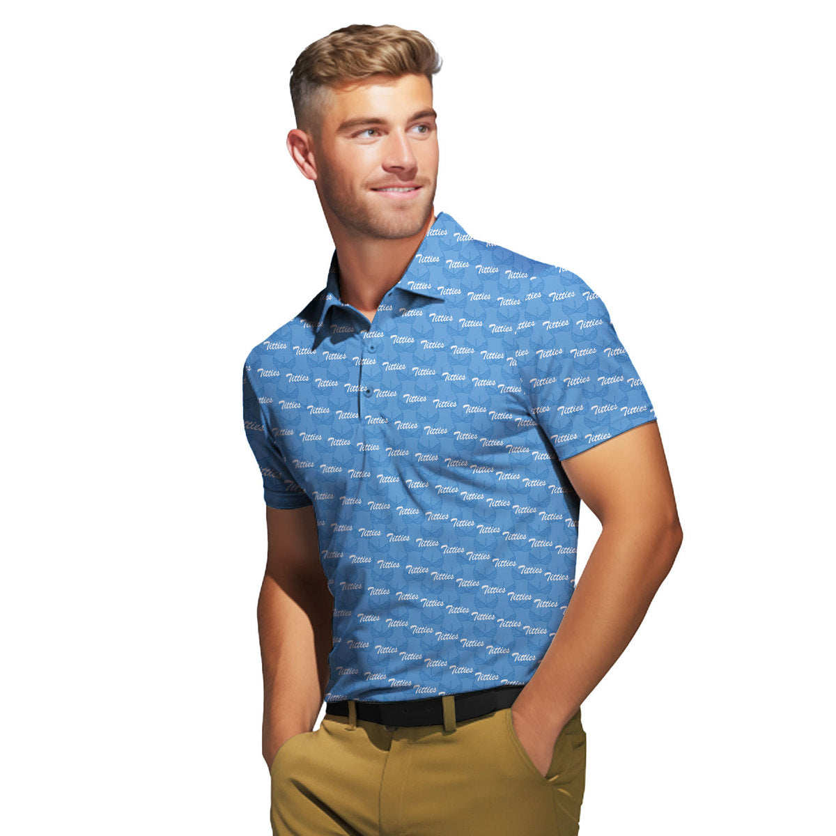 Bumper McGee - Funny Golf Polo Shirt