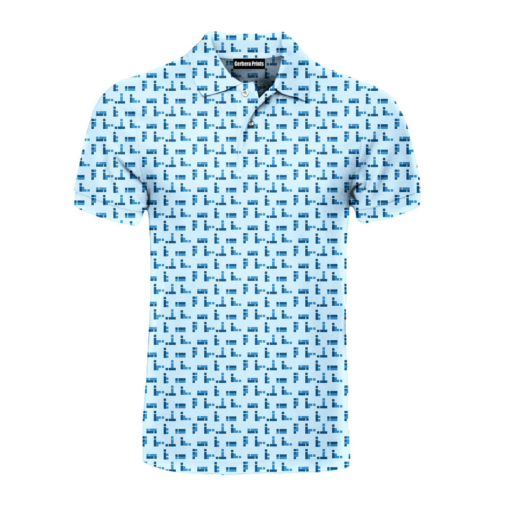 Puzzle S-e-x Ed. Lovers - Funny Golf Polo Shirt-Polo Shirt For Men-Gerbera Prints