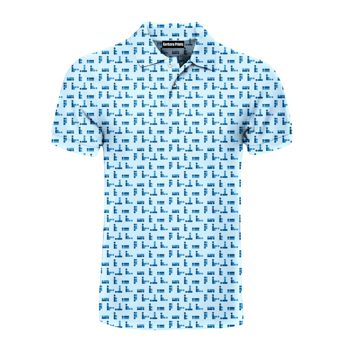 Puzzle S-e-x Ed. Lovers - Funny Golf Polo Shirt-Polo Shirt For Men-Gerbera Prints