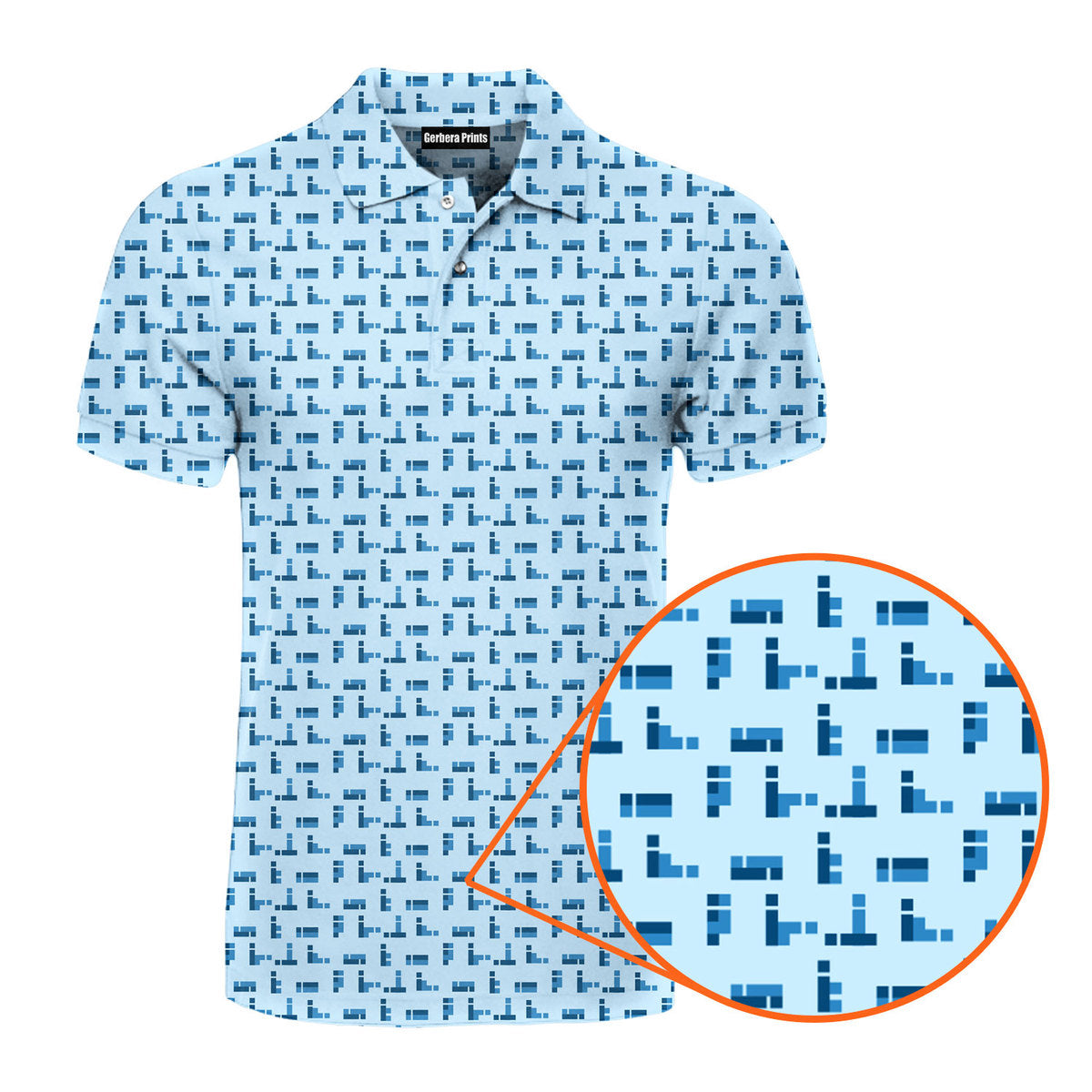 Puzzle Lovers - Funny Golf Polo Shirt