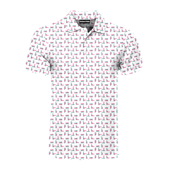 Puzzle S-e-x Ed. Lovers - Funny Golf Polo Shirt